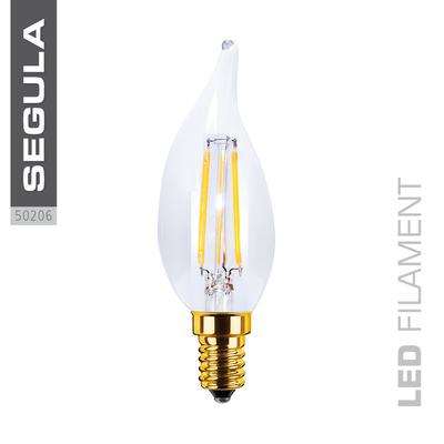 Segula CANDLE 50206 led izzó e14 átlátszó