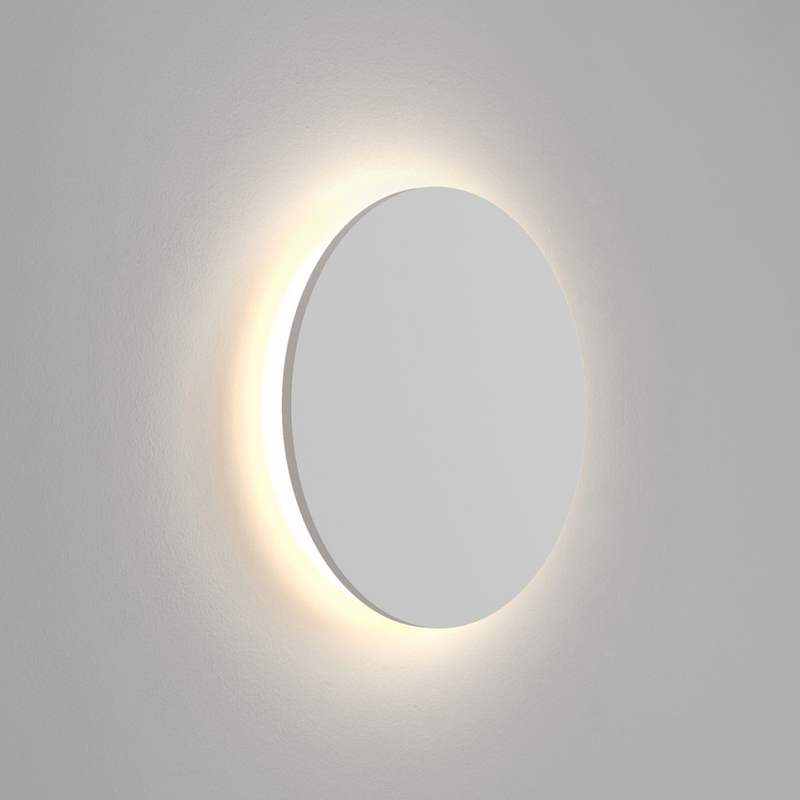 Astro Eclipse Round 350 LED 3000K 1333026 gipsz fali lámpa fehér gipsz