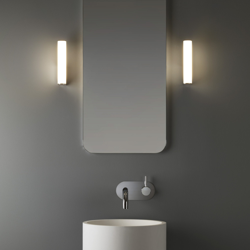 Astro Domino 1355001 fürdőszoba fali lámpa króm fehér fém