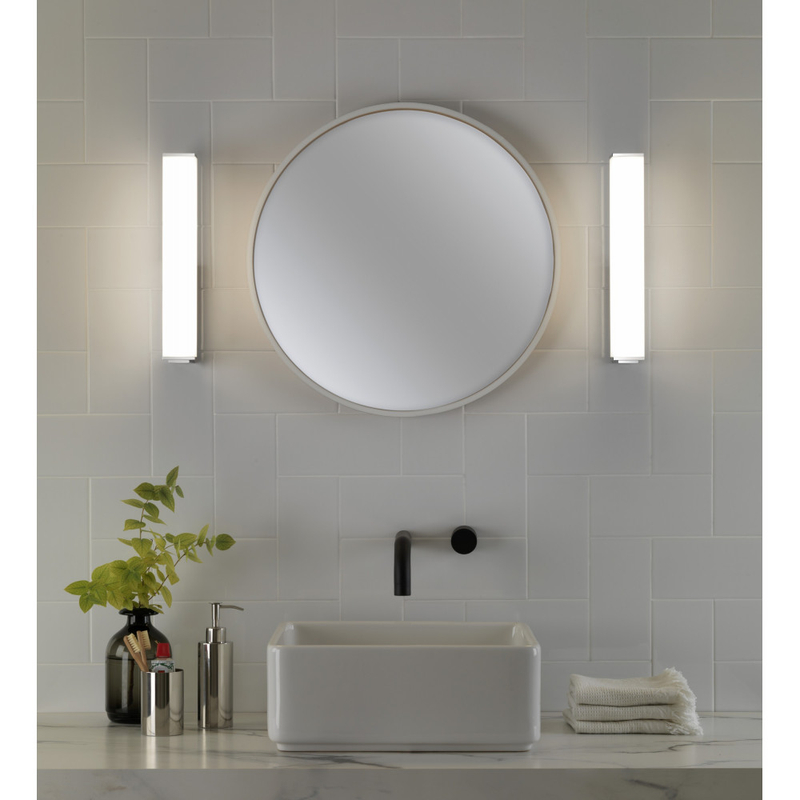 Astro Karla 1321001 fürdőszoba fali lámpa króm fehér fém