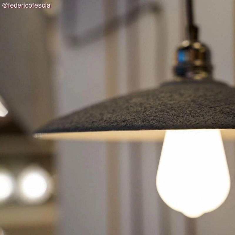 Kerámia tányér lámpaernyő felfüggesztéshez - Olaszországban készült