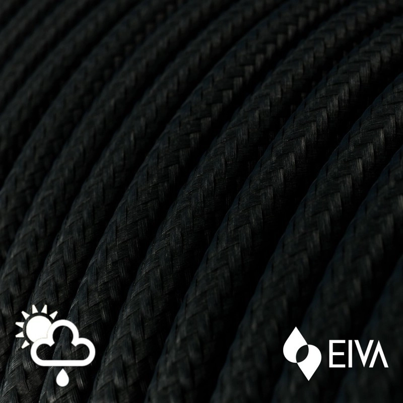 Eiva Snake, hordozható kültéri lámpa, 5 m-es textil kábel, IP65 vízálló lámpatartó és csatlakozó