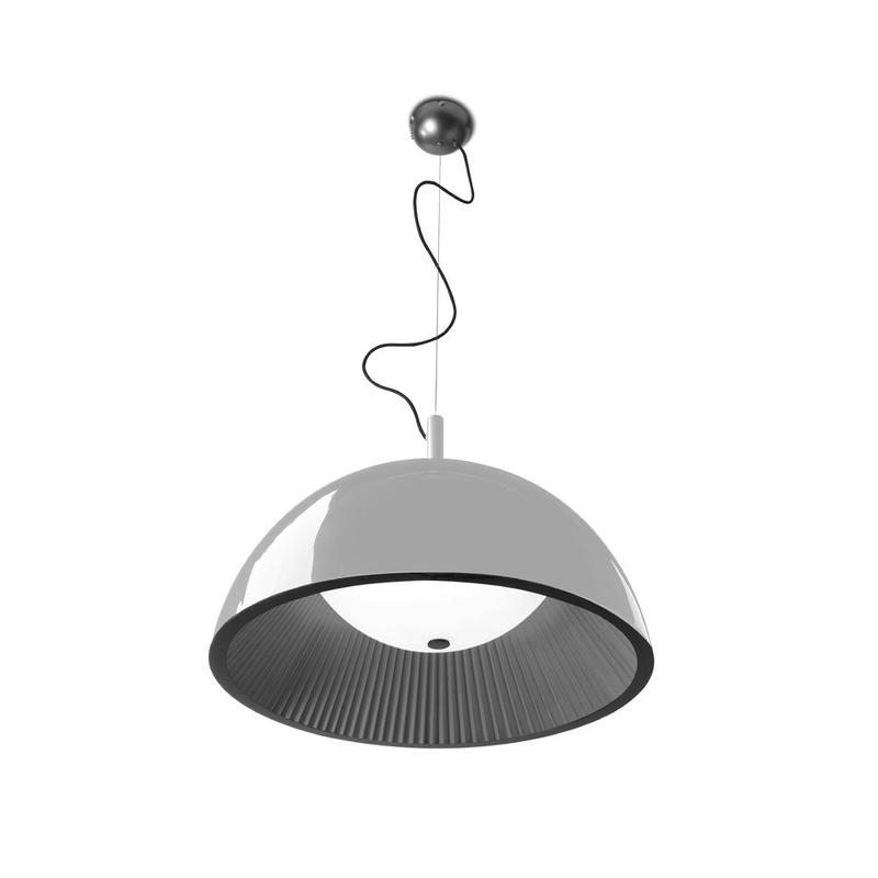 Leds-C4 Umbrella 00-2726-Aq-78 Egyágú Függeszték Fehér Fehér Műanyag Műanyag