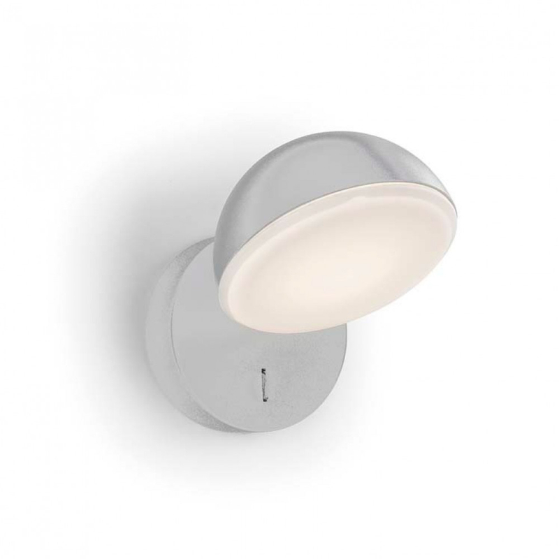 Leds-C4 TALK 05-5458-BW-F9 fali lámpa fehér fehér alumínium műanyag