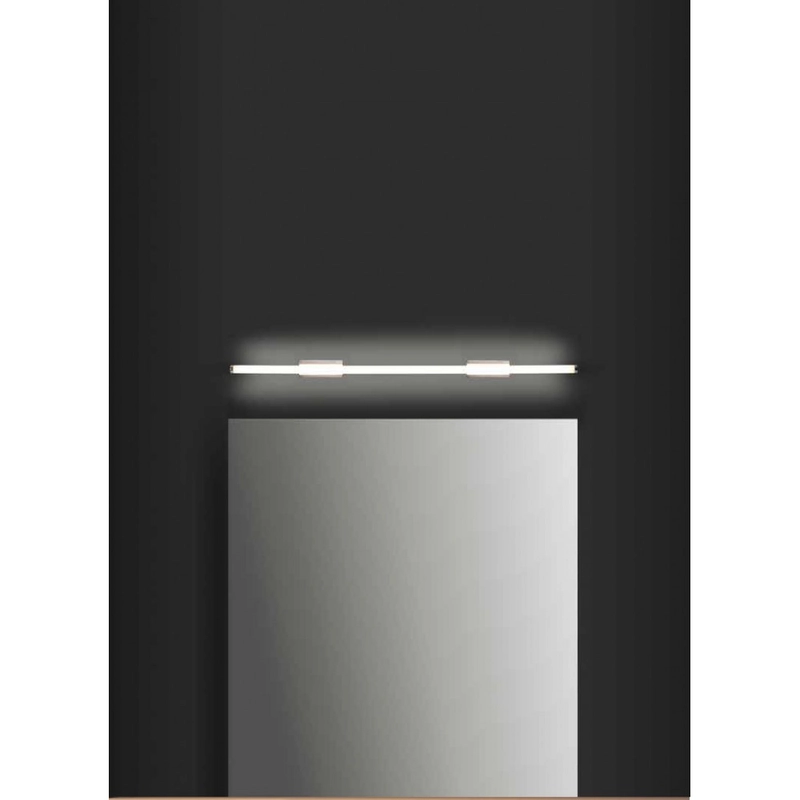 Leds-C4 Toilet Slim 05-6398-21-M1 Fürdőszoba Fali Lámpa Króm Fehér Alumínium Műanyag