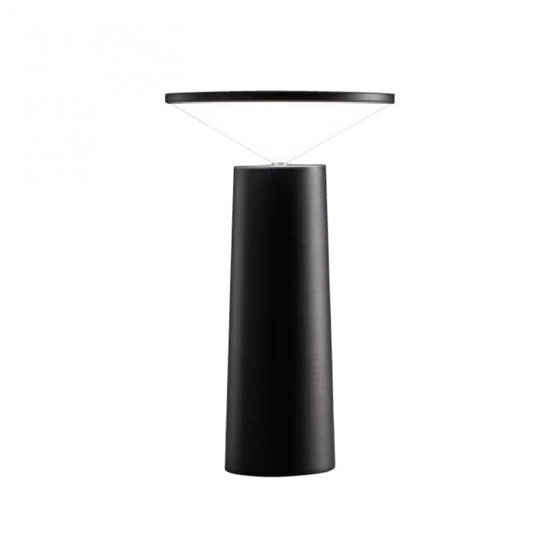 Leds-C4 COCKTAIL 10-7063-05-05 ledes asztali lámpa fekete fekete alumínium műanyag