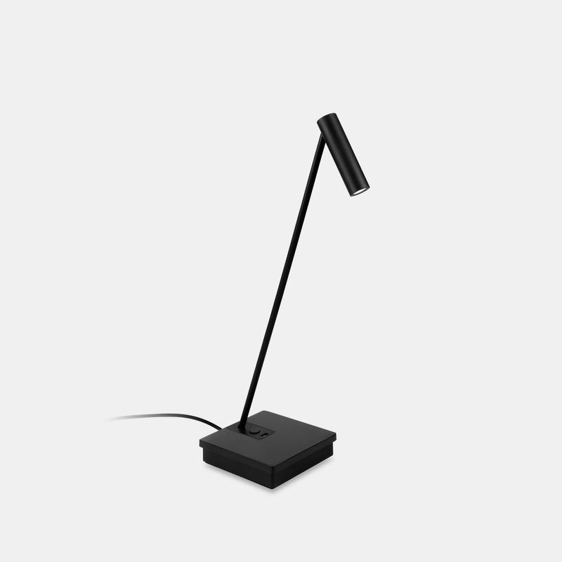 Leds-C4 ELAMP 10-7607-05-05 éjjeli asztali lámpa fekete alumínium