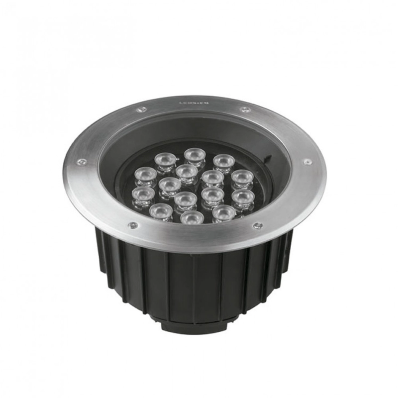 Leds-C4 GEA POWER LED PRO 55-9979-CA-CL talajba süllyeszthető lámpa nikkel acél