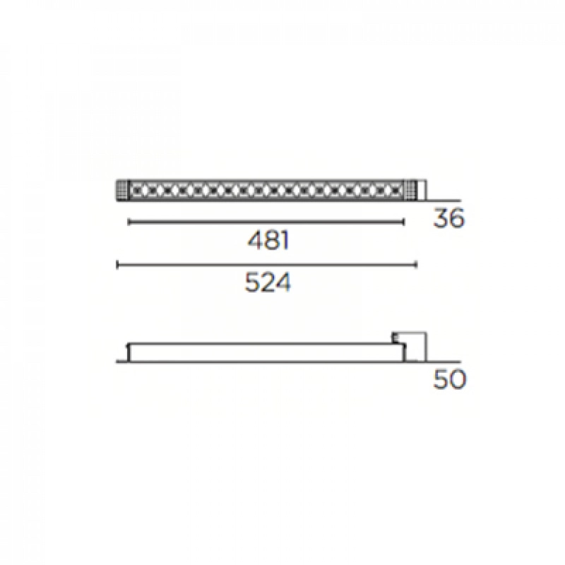 Leds-C4 Bento 90-6356-14-60 Beépíthető Lámpa Fekete Alumínium