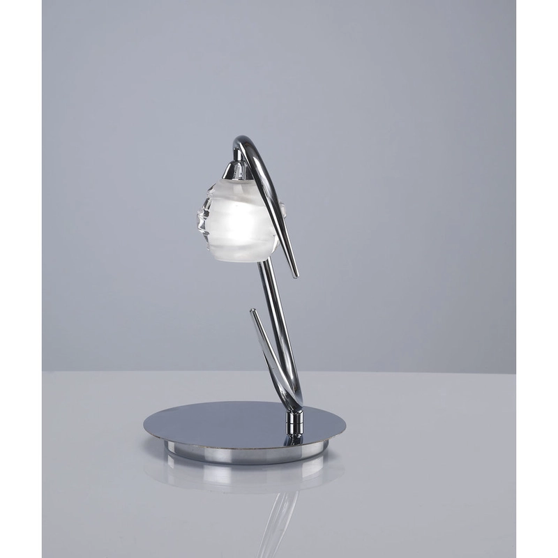 Mantra LOOP 1807 asztali lámpa  króm   fém