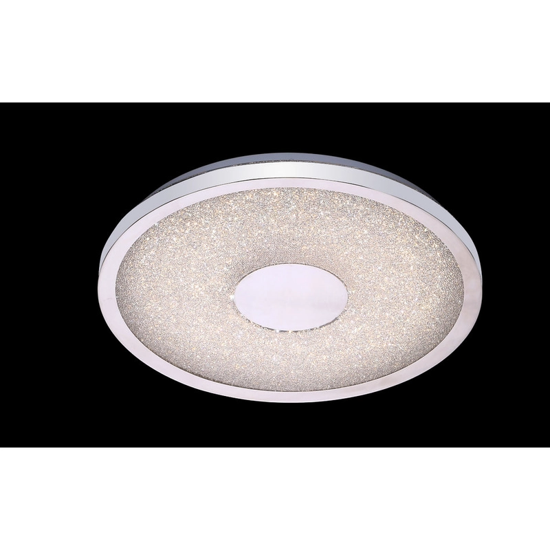 Mantra Centara 5931 mennyezeti kristálylámpa  króm   fehér   fém