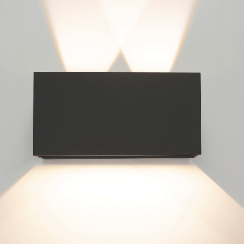 MANTRA 7817 Davos kültéri fali lámpa fekete led