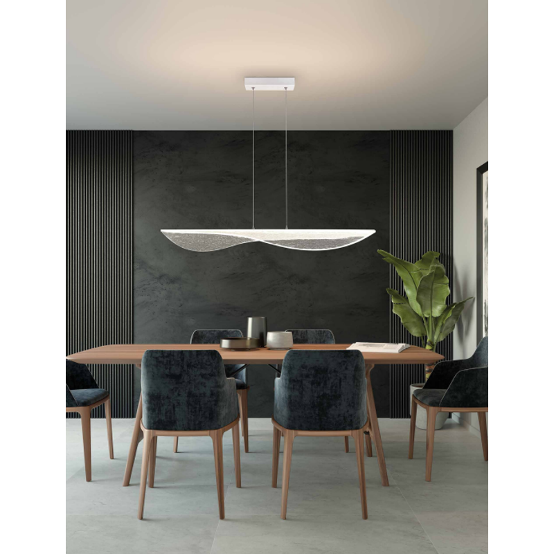 mantra bianca 7765 design függeszték fehér led