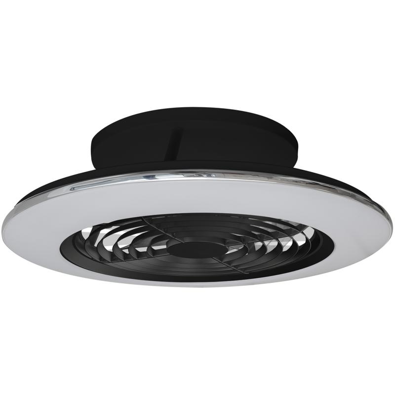 Mantra AliSIO MINI 7495 mennyezeti ventilátor fekete fehér fém műanyag