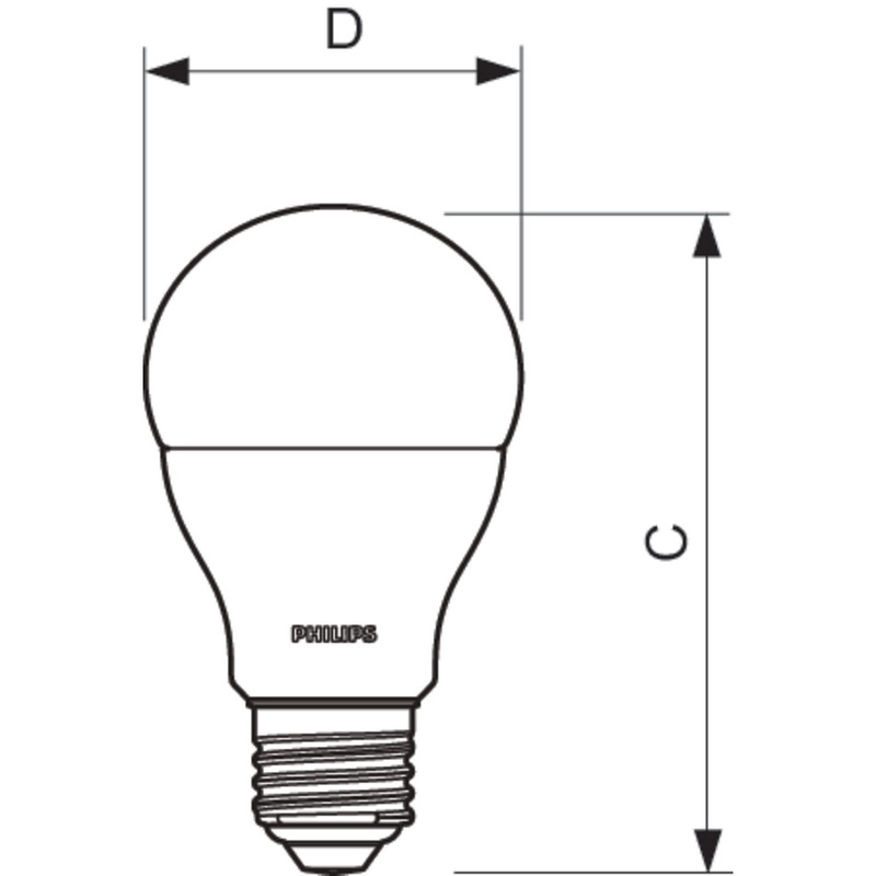 Philips CorePro LEDbulb - 13W 57767700 led izzó e27