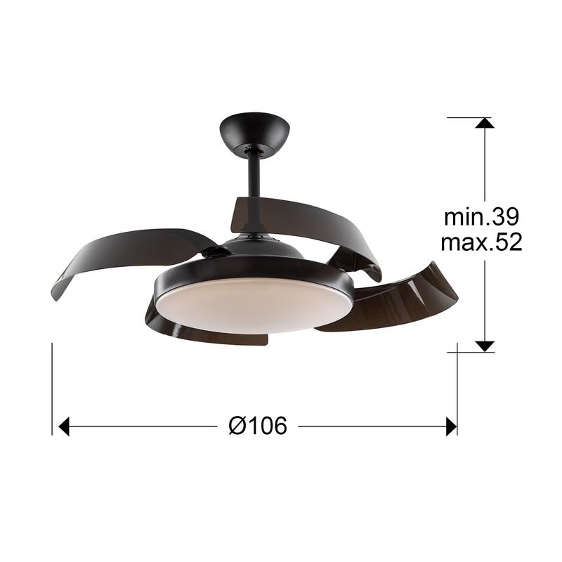 Schuller Enzo 196536 Mennyezeti Ventilátor 