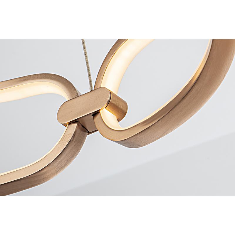 Schuller colette 786966D LED függeszték rózsaarany