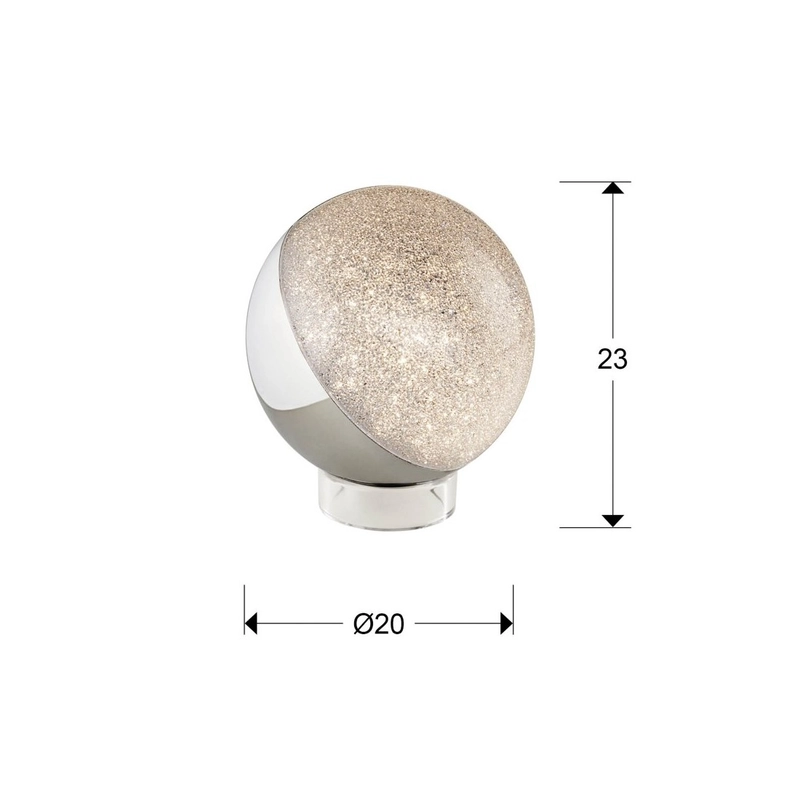 schuller sphere 794528 asztali lámpa