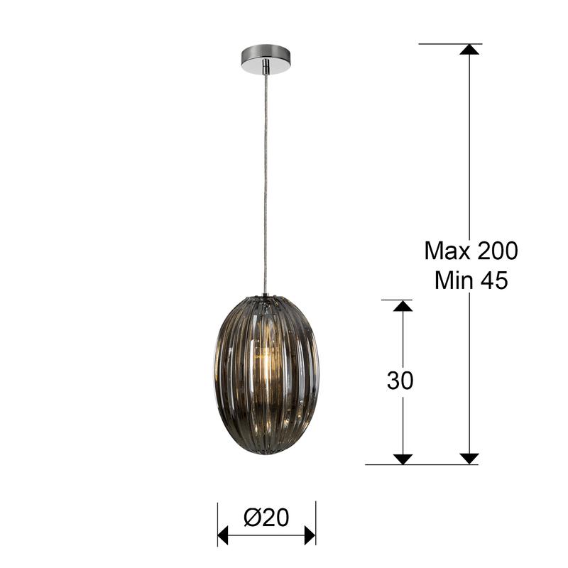 schuller ovila 752176 egyágú függeszték króm fém