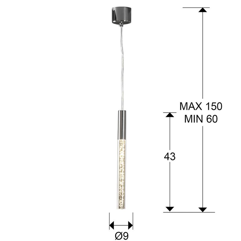 schuller cosmo 827746 egyágú függeszték