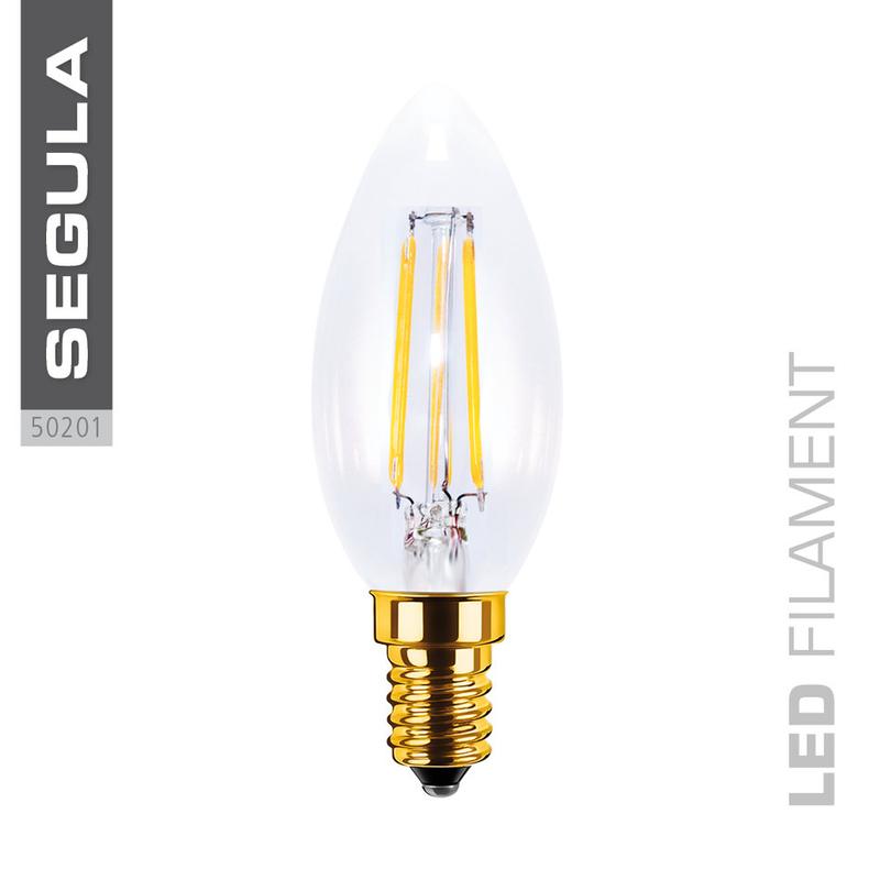 Segula KERZE 50201 led izzó e14 átlátszó